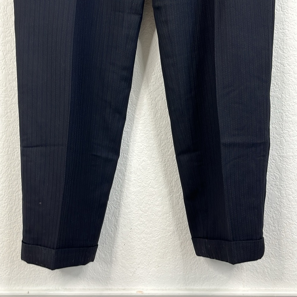 Gianfranco Ferre Textured Striped Double Breasted Suit - Picture 9 of 13